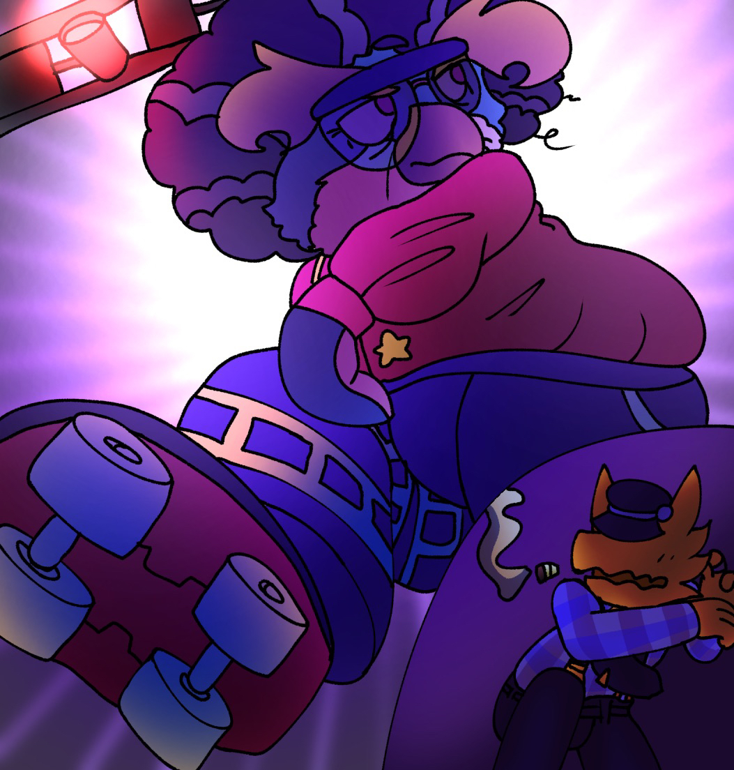 An art trade done by myself for a friend.