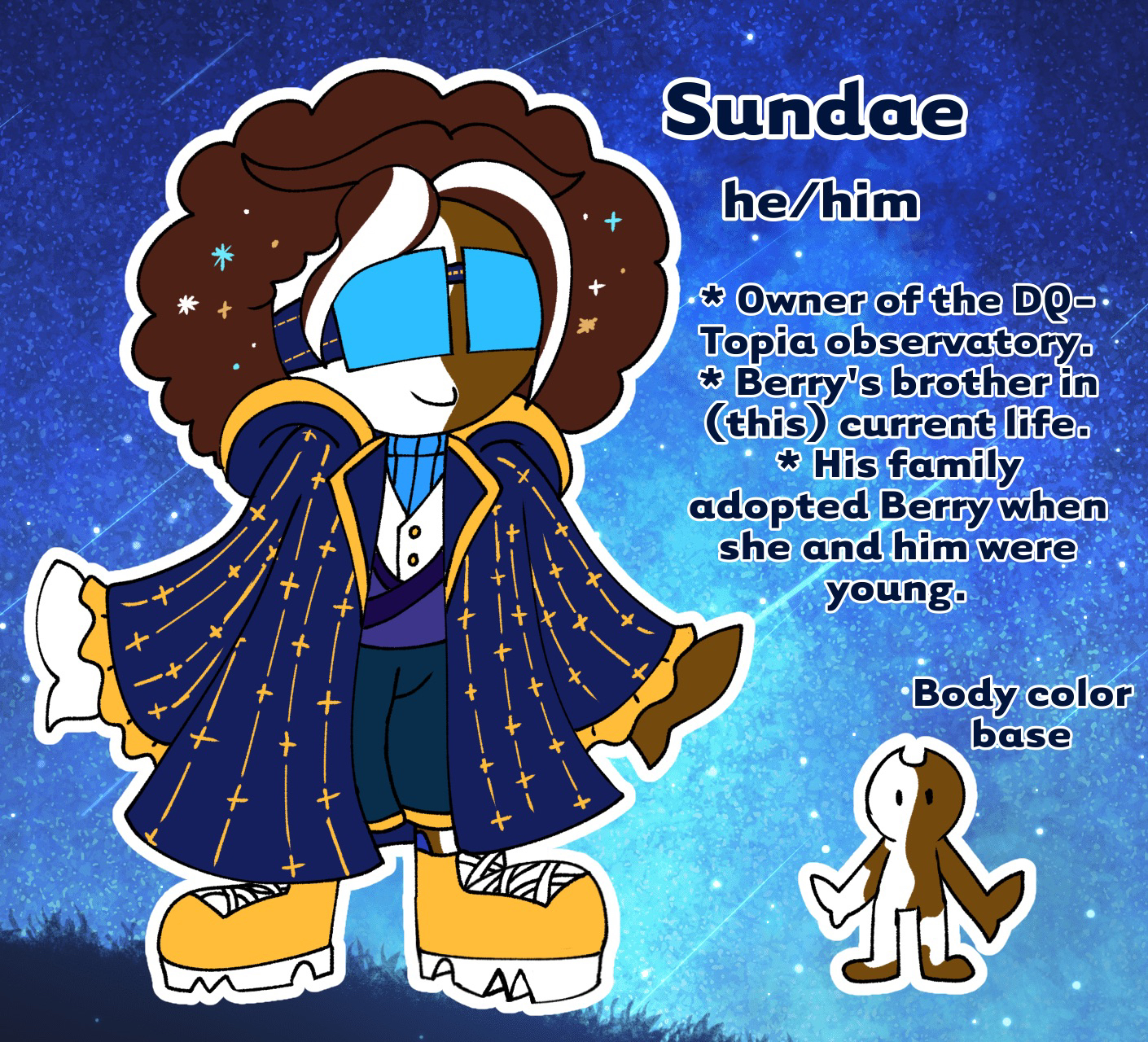 Berry's brother, Sundae.