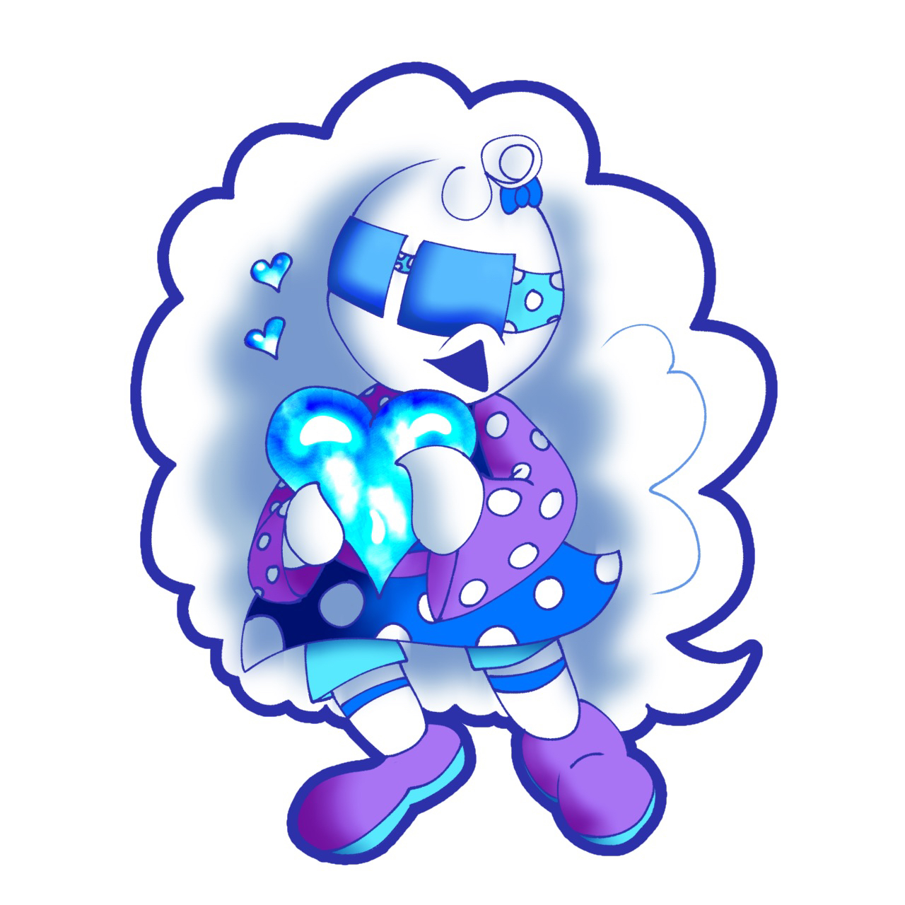 Berry with a heart